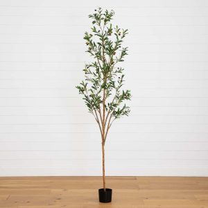 Olive Tree Collection | 82" Artificial Olive Tree Artificial Trees Olive Tree Collection