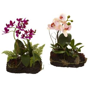 Orchids | Orchid Island (Set of 2) Artificial Flowers Orchids