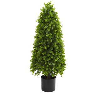 Other Varieties | 3' Eucalyptus Topiary Artificial Tree (Indoor/Outdoor) Artificial Trees Other Varieties