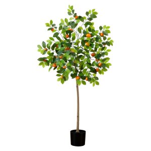 Other Varieties | 5' Artificial Tangerine Tree Artificial Trees Other Varieties