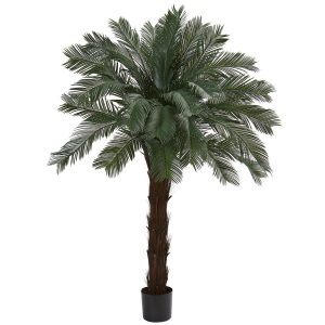 Other Varieties | 6’ Cycas Artificial Tree UV Resistant (Indoor/Outdoor) Artificial Plants Floor Plants