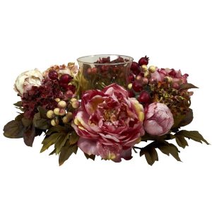 Peonies | Peony Hydrangea Candelabrum Artificial Flowers Hydrangeas