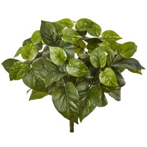 Pothos | 16" Pothos Artificial Plant (Set of 6) Artificial Plants Bushes