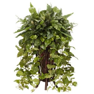 Pothos | Vining Mixed Greens Decorative Stand Silk Plant Artificial Plants Ferns