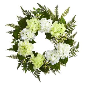 Spring Wreaths & Garlands | 24" Hydrangea Berry Wreath Spring Wreaths & Garlands Spring Wreaths & Garlands