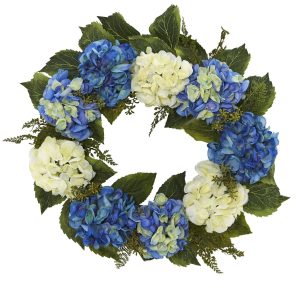 Spring Wreaths & Garlands | 24" Hydrangea Wreath Spring Wreaths & Garlands Spring Wreaths & Garlands