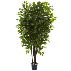 Statement Trees | 6.5’ Deluxe Ficus Tree Artificial Trees Ficus Trees