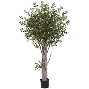 Statement Trees | 6' Olive Tree 3864 Lvs Artificial Trees Olive Tree Collection