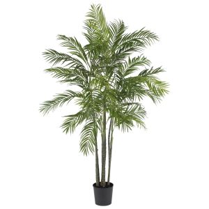 Statement Trees | 6′ Tropic Artificial Areca Palm Silk Tree Artificial Palm Trees Artificial Palm Trees