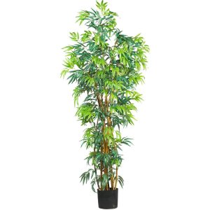 Statement Trees | 6'Fancy Style Bamboo Silk Tree Artificial Trees Bamboo Trees