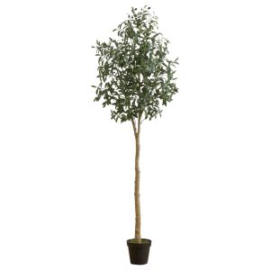 Statement Trees | 7' Artificial Olive Tree Artificial Trees Olive Tree Collection