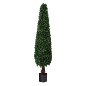 Topiary Trees | 5’ Boxwood Topiary Artificial Tree UV Resistant (Indoor/Outdoor) Artificial Trees Other Varieties