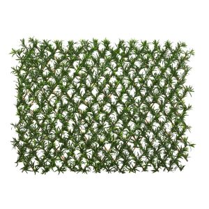 Wall Mats | 39" Podocarpus Expandable Fence UV Resistant & Waterproof Trellis Artificial Plants Wall Mats