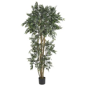 Other Varieties | 6' Green Ash Silk Tree Artificial Trees Other Varieties